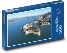 Qiandao islands - islands, sea Puzzle of 500 pieces - 46 x 30 cm