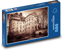 Dům - starý, strašidelný Puzzle 500 dílků - 46 x 30 cm