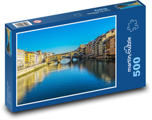 Ponte Vecchio - Brücke in Florenz, Italien Puzzle 500 Teile - 46 x 30 cm