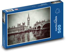 Vereinigtes Königreich - City, London Puzzle 500 Teile - 46 x 30 cm