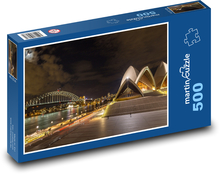 Sydney - opera, most Puzzle 500 dílků - 46 x 30 cm
