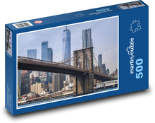 Manhattan City, New York Puzzle 500 Teile - 46 x 30 cm