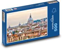 Rzym - Włochy, miasto Puzzle 500 elementów - 46x30 cm