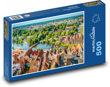 Lubeka - Niemcy, miasto Puzzle 500 elementów - 46x30 cm