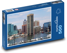 Baltimore - Port, USA Puzzle 500 Teile - 46 x 30 cm