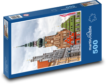 Greifswald - Nemecko, mesto Puzzle 500 dielikov - 46 x 30 cm 