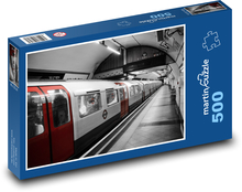 Metro - speed, underground Puzzle of 500 pieces - 46 x 30 cm 