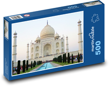 Tacmahal - minaret, kopuła Puzzle 500 elementów - 46x30 cm