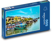 Vietnam City, Asia Puzzle of 500 pieces - 46 x 30 cm 