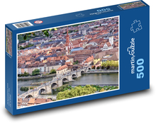 Würzburg - Nemecko, mesto Puzzle 500 dielikov - 46 x 30 cm 
