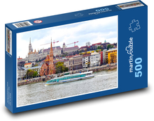 Budapešť - Maďarsko, mesto Puzzle 500 dielikov - 46 x 30 cm