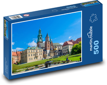 Krakau - Polen, Schloss Puzzle 500 Teile - 46 x 30 cm