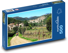 Príroda - krajina, Francúzsko Puzzle 500 dielikov - 46 x 30 cm 