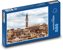 Siena - Itálie, město Puzzle 500 - 46x30 cm