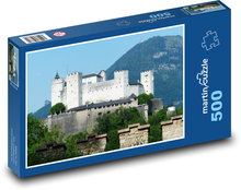 Festung Hohensalzburg - Österreich, Stadt Puzzle 500 Teile - 46 x 30 cm