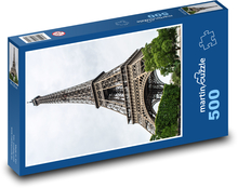 Paříž - Francie, Eifellova věž Puzzle 500 dílků - 46 x 30 cm