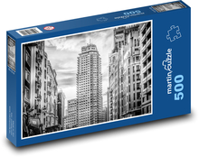 Wieżowiec - Madryt, Hiszpania Puzzle 500 elementów - 46x30 cm