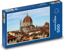 Dom - Florencia, Taliansko Puzzle 500 dielikov - 46 x 30 cm 