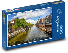 Amsterdam - Holandia, przyroda Puzzle 500 elementów - 46x30 cm