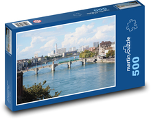 Basel - Schweizer Stadt Puzzle 500 Teile - 46 x 30 cm