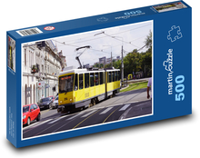 Tramwaj - Rumunia, miasto Puzzle 500 elementów - 46x30 cm