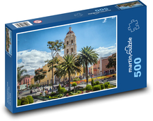 Mexiko - cestovat, Puebla Puzzle 500 dílků - 46 x 30 cm