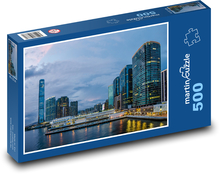 Hong kong - skyscraper, city Puzzle of 500 pieces - 46 x 30 cm 
