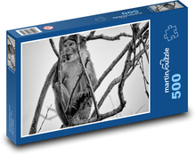 Monkey on a Branch Puzzle of 500 pieces - 46 x 30 cm 