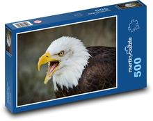 Bald Eagle Puzzle of 500 pieces - 46 x 30 cm