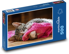 Europäisch Kurzhaar Puzzle 500 Teile - 46 x 30 cm