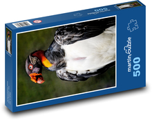 Geier - großer schwarzer Vogel Puzzle 500 Teile - 46 x 30 cm
