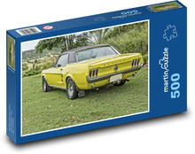 Ford Mustang - veterán, auto Puzzle 500 dílků - 46 x 30 cm