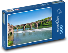 Albi - Brücke in Frankreich Puzzle 500 Teile - 46 x 30 cm