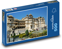 Udajpur - India, palác Puzzle 500 dielikov - 46 x 30 cm 