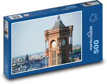 Berlin - wieża, ratusz Puzzle 500 elementów - 46x30 cm