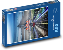 Lanová dráha - tramvaj Puzzle 500 dílků - 46 x 30 cm