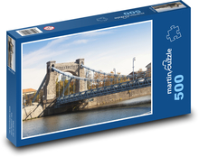 Brücke über den Fluss - Breslau Puzzle 500 Teile - 46 x 30 cm