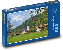 City - countryside Puzzle of 500 pieces - 46 x 30 cm 