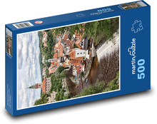 Český Krumlov - Česká republika, mesto Puzzle 500 dielikov - 46 x 30 cm 