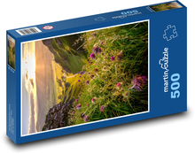 Sonnenuntergang in der Natur Puzzle 500 Teile - 46 x 30 cm