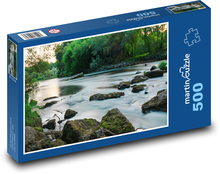 Kamene v lese Puzzle 500 dielikov - 46 x 30 cm 