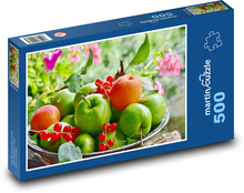 Fruit - apple, apricots Puzzle of 500 pieces - 46 x 30 cm