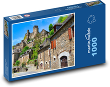 Hrad v meste Puzzle 1000 dielikov - 60 x 46 cm 