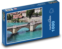 Bern - Switzerland, bridge Puzzle 1000 pieces - 60 x 46 cm 