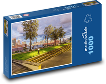 Nachts parken Puzzle 1000 Teile - 60 x 46 cm