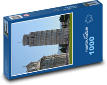 Pisa - šikmá věž, Itálie Puzzle 1000 - 60x46 cm