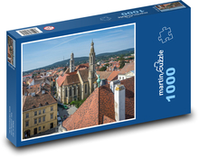 Maďarsko - centrum mesta Puzzle 1000 dielikov - 60 x 46 cm 