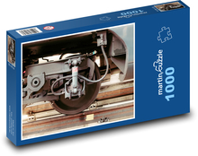 Schiene - Zugrad Puzzle 1000 Teile - 60 x 46 cm