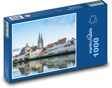 Regensburg - Dunaj, Nemecko Puzzle 1000 dielikov - 60 x 46 cm 
