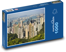 Hongkong - China, Asien Puzzle 1000 Teile - 60 x 46 cm